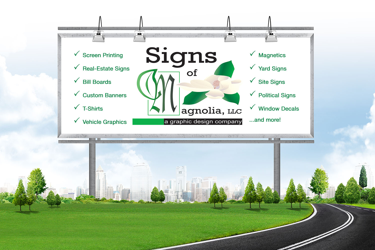 Signs of Magnolia, Texas Yard Signs Real Estate Signs T-shirts Vehicle Graphics Yard Signs